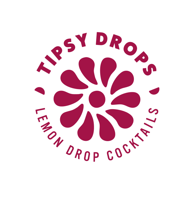 Flat Icon Badge Raspberry