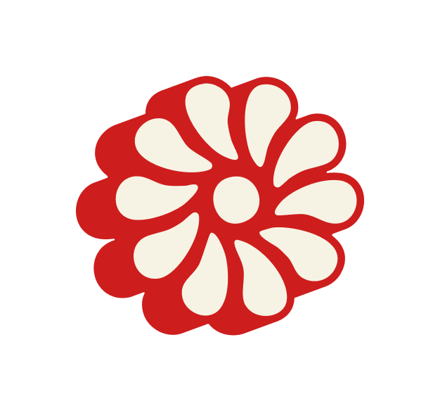 Shadow Icon White and Red